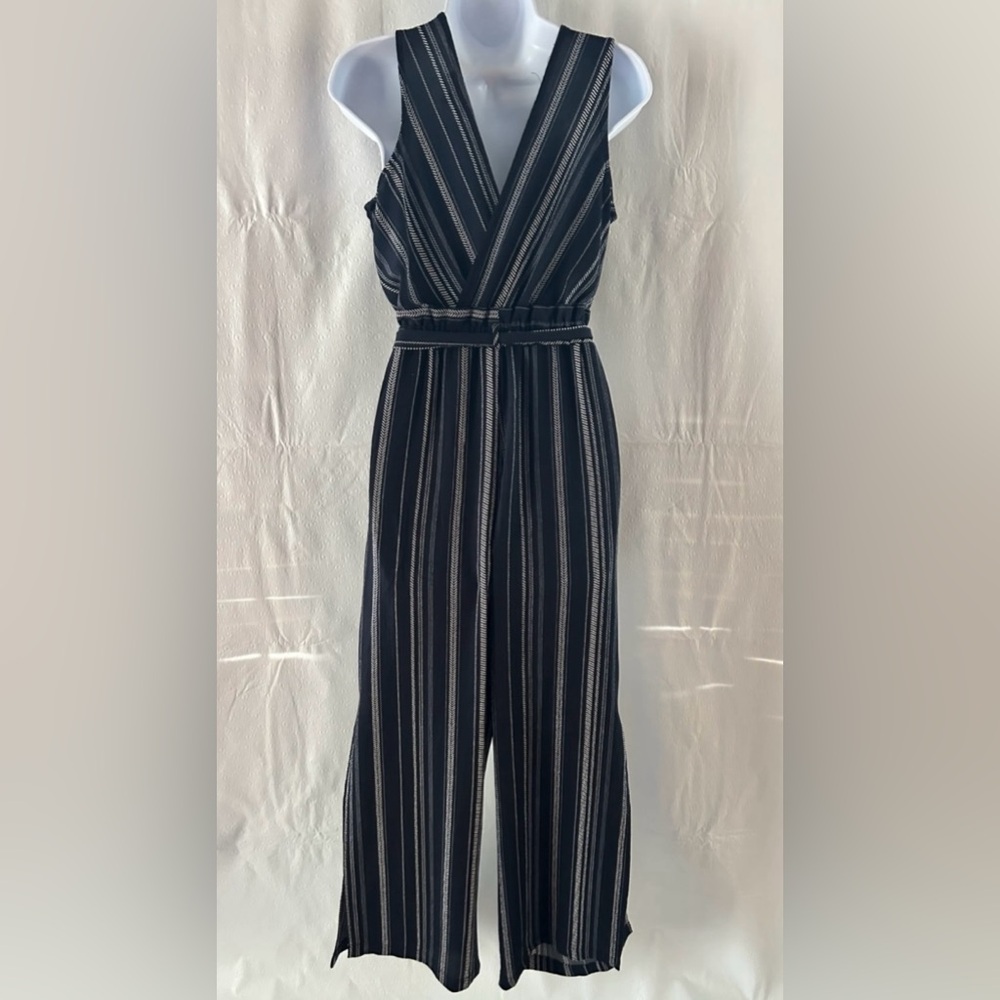Black and white jumpsuit